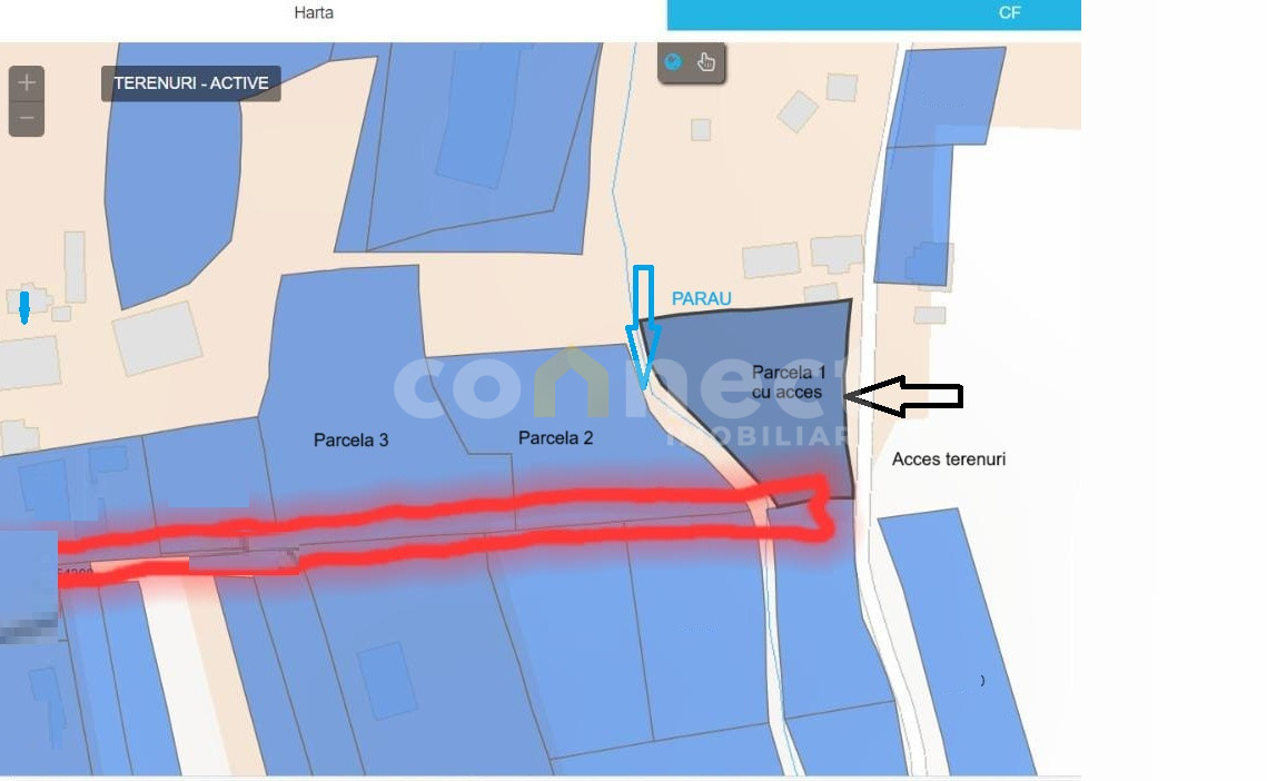 Terenuri de vanzare Ciurila Central 8