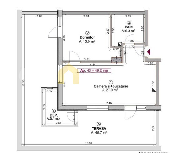 Apartamente de vanzare Floresti Sesul de Sus 3