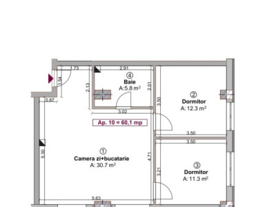 Apartamente de vanzare Floresti Sesul de Sus imagine mica 3