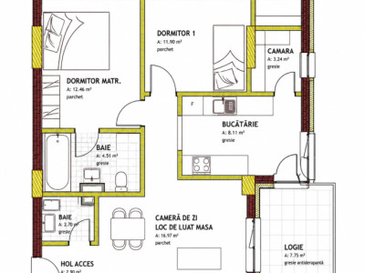Apartament nou la vanzare 